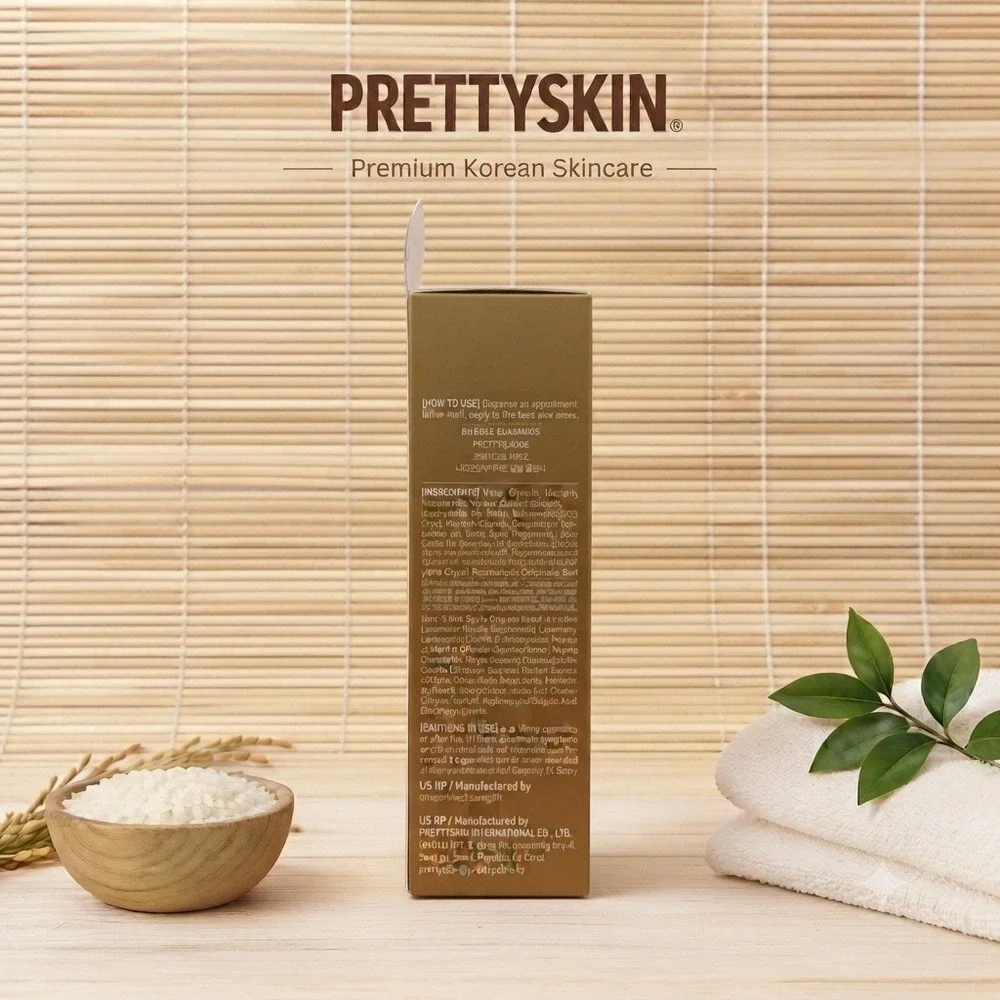 Prettyskin Rice Niacinamide Micro-Bubble Cleanser 140ml K-Beauty Foam **NEW**